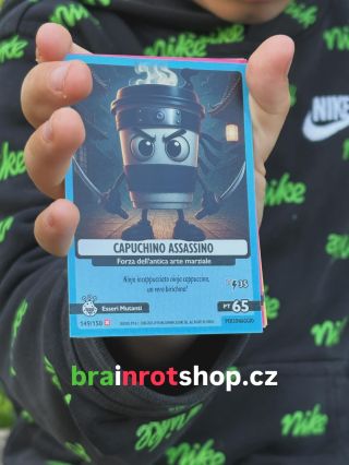 🧠🍝 ITALIAN BRAINROT přistál! Sbírej karty, utkej se v soubojích a ponoř se do světa, kde každý booster rozvaří tvou mysl!🔥...