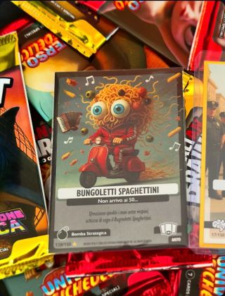 Tak se pochlubte, kdo má doma Bungoletti Spaghettini nebo Skeleton under Custody? Brainrotshop.cz #brainrot #skifidol #tcg...